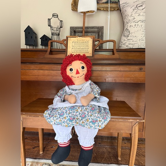 Rare Vintage The Original 1960’s Knickerbocker Raggedy - Picture 5 of 11